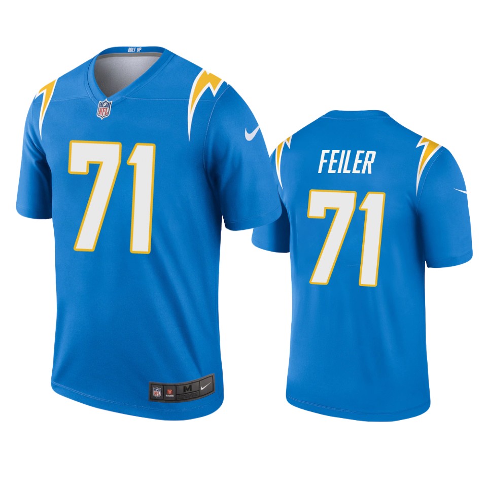 matt feiler chargers powder blue legend jersey