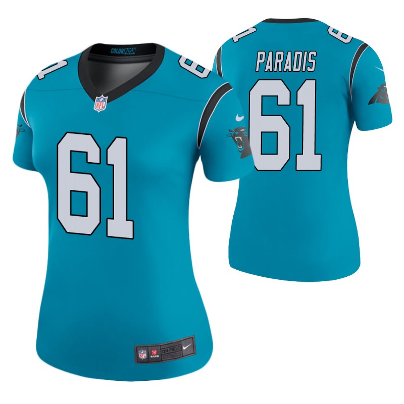 matt-paradis-jersey-women's-blue-color-rush