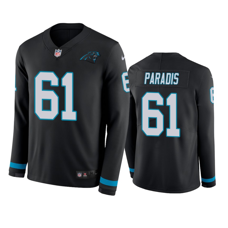 matt paradis panthers black therma long sleeve jersey