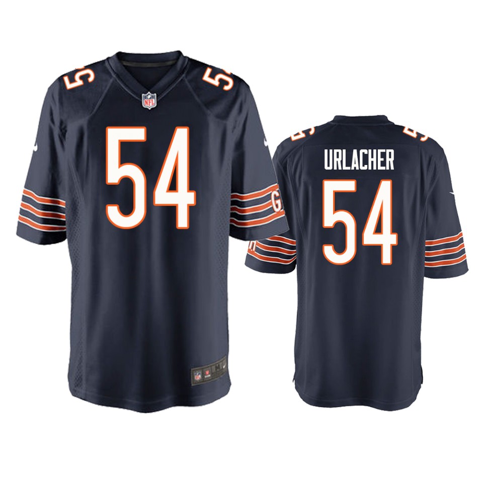 men's bears brian urlacher navy game jersey