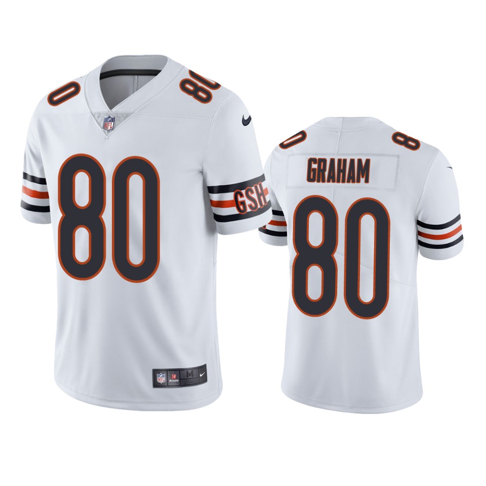 men's bears jimmy graham white vapor jersey
