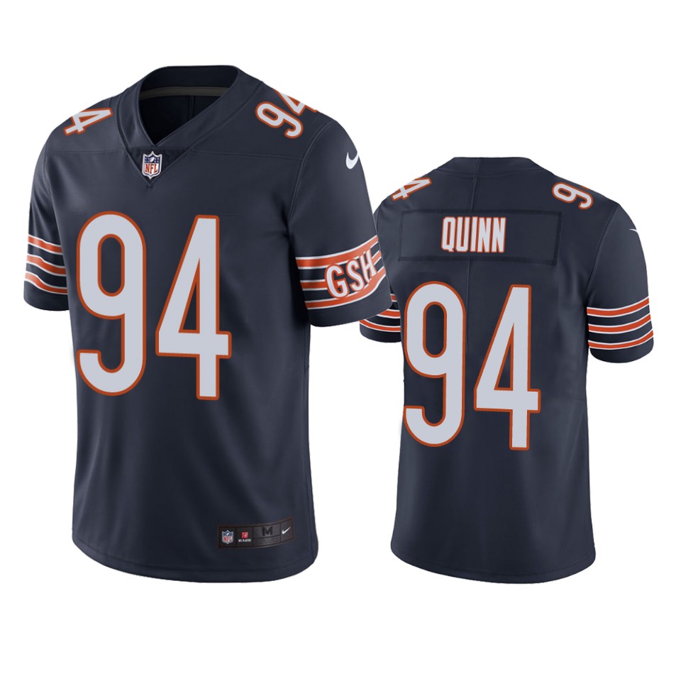 men's bears robert quinn navy vapor untouchable limited jersey
