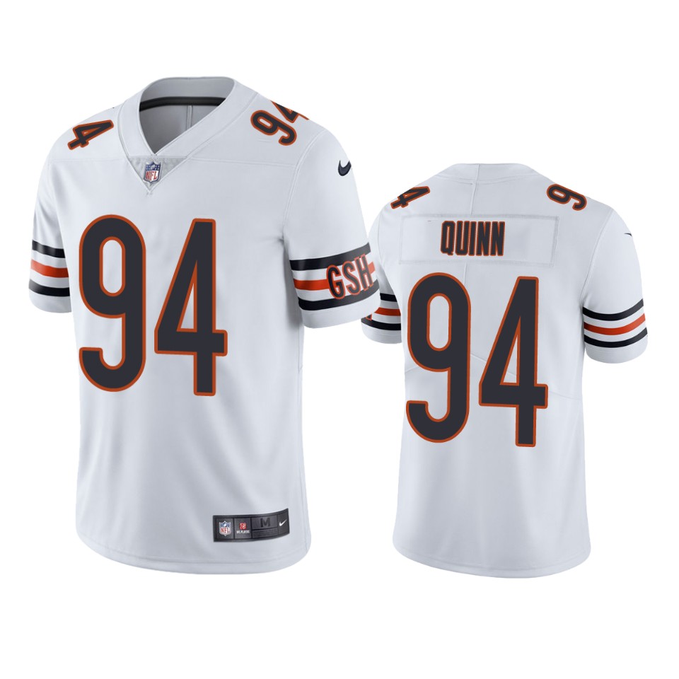 men's bears robert quinn white vapor untouchable limited jersey