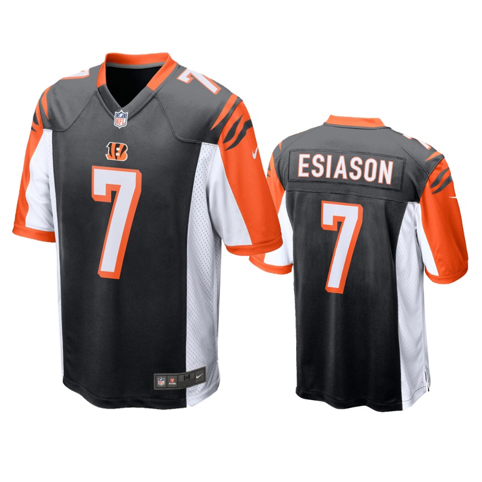 men's bengals boomer esiason black game jersey