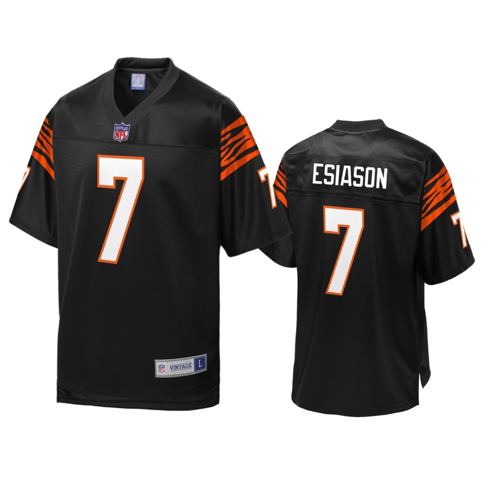men's bengals boomer esiason black replica jersey