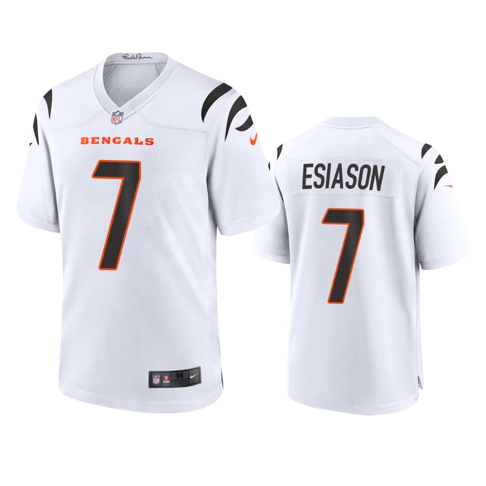 men's bengals boomer esiason white 2021 game jersey