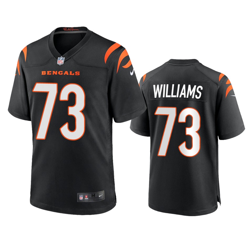 men's bengals jonah williams black 2021 game jersey