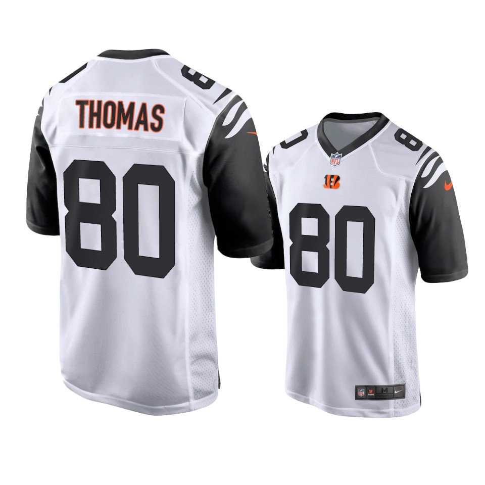 men's bengals mike thomas white 2021 alternate game jersey