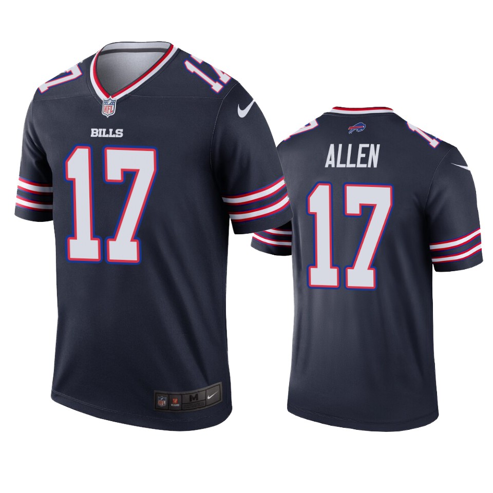 men's bills josh allen navy inverted legend jersey