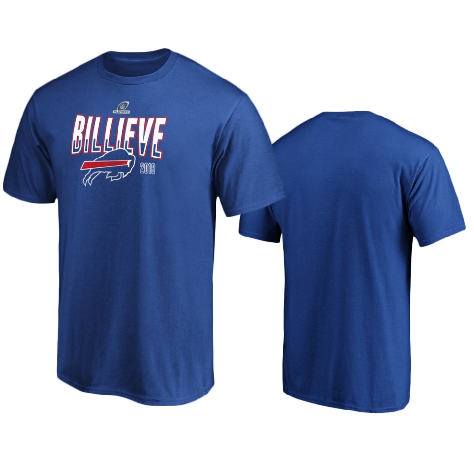 men's bills royal 2019 nfl playoffs hometown checkdown t shirt
