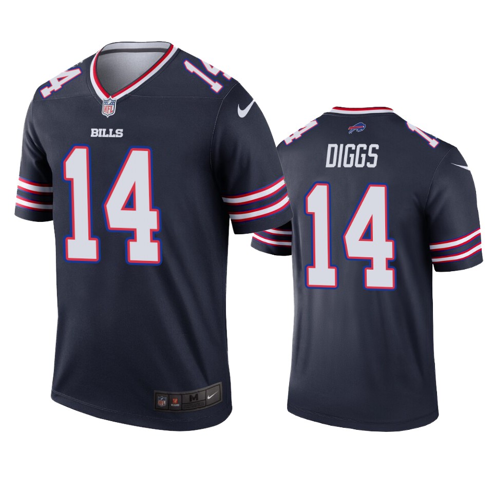 men's bills stefon diggs navy inverted legend jersey