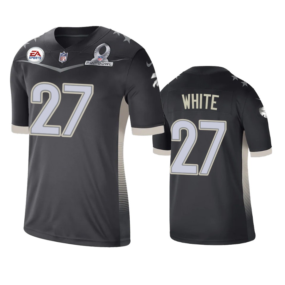 men's bills tre'davious white anthracite 2021 afc pro bowl game jersey