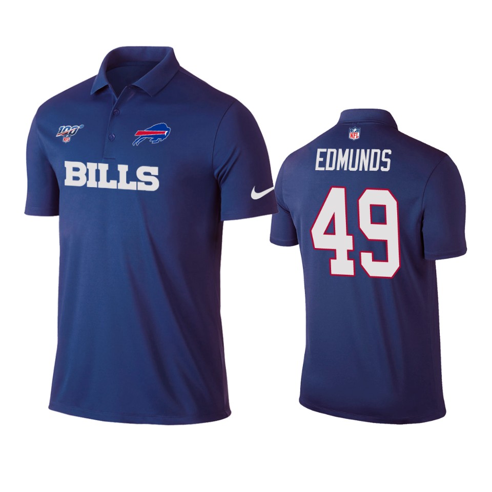 men's bills tremaine edmunds royal 100th season polo