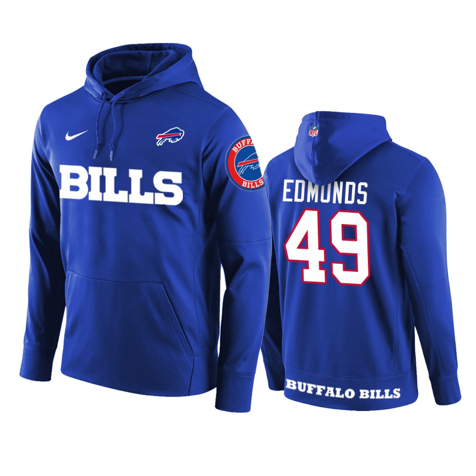 men's bills tremaine edmunds royal circuit wordmark hoodie