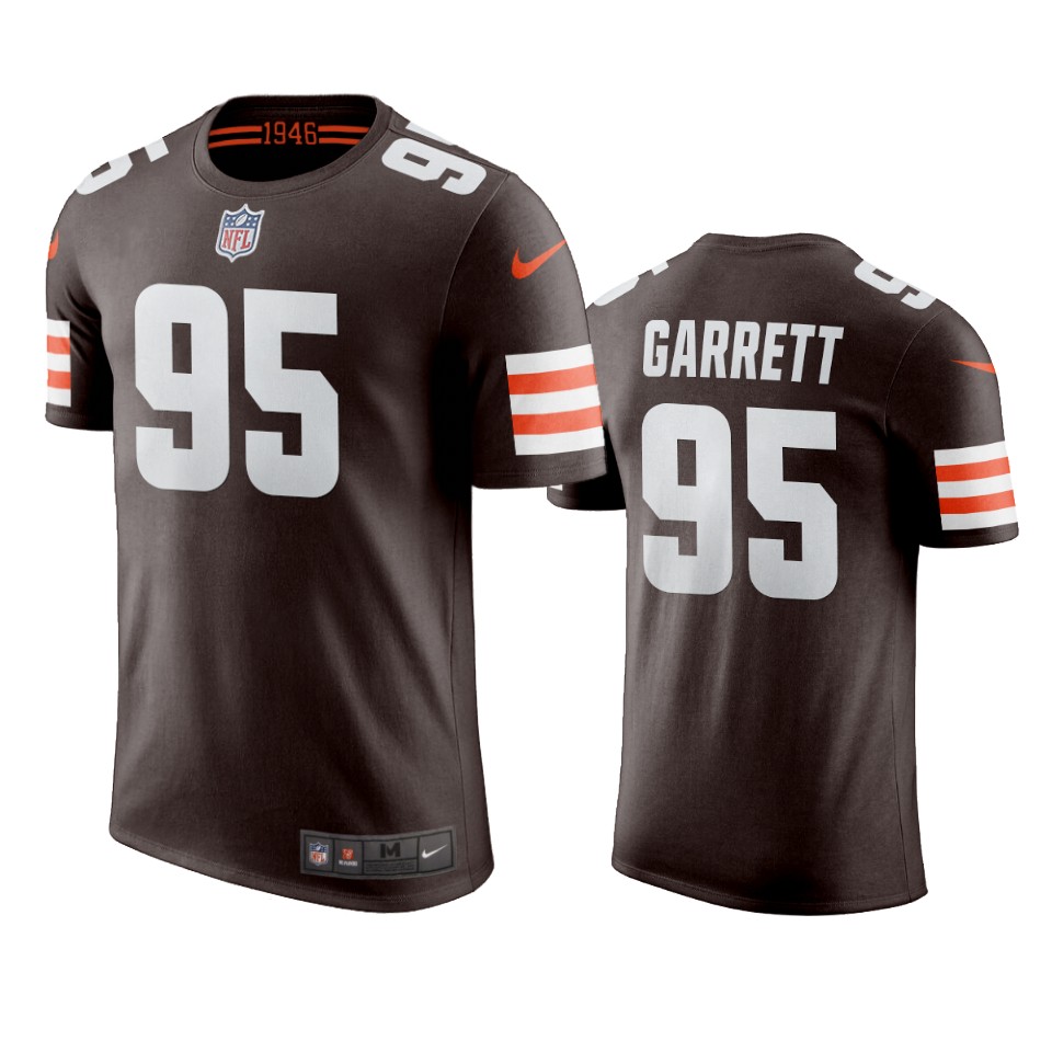 men's browns myles garrett nikebrown t shirt