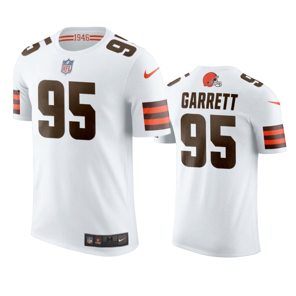 men's browns myles garrett nikewhite t shirt