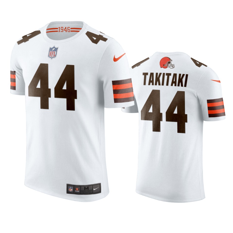 men's browns sione takitaki nikewhite t shirt