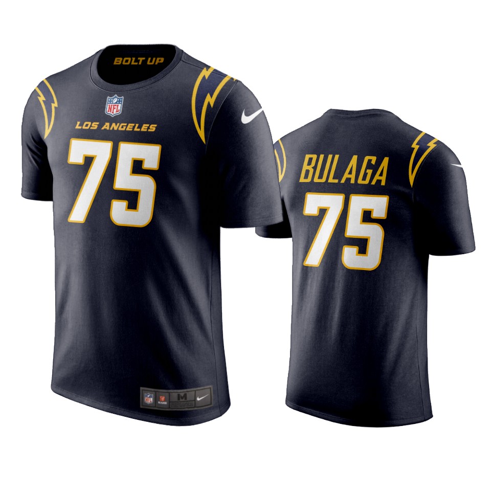 men's chargers bryan bulaga nikenavy t shirt