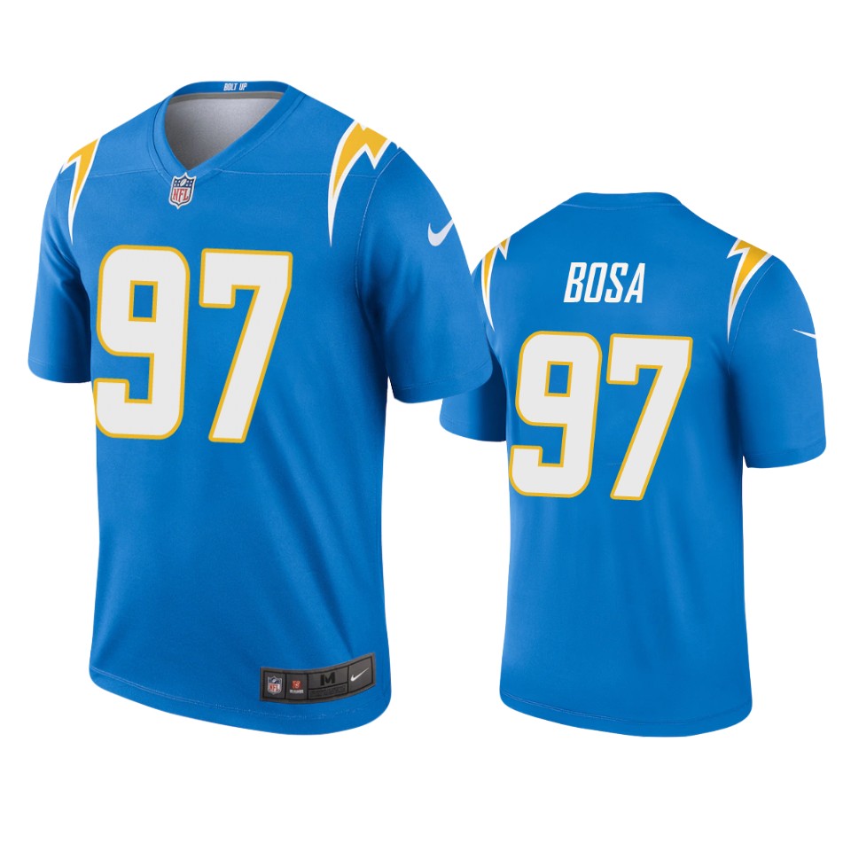 men's chargers joey bosa powder blue 2020 legend jersey