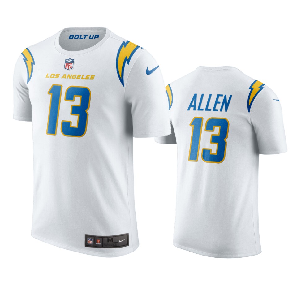 men's chargers keenan allen nikewhite away t shirt