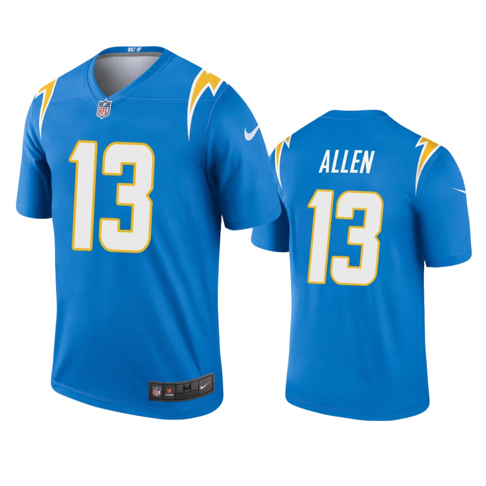 men's chargers keenan allen powder blue 2020 legend jersey