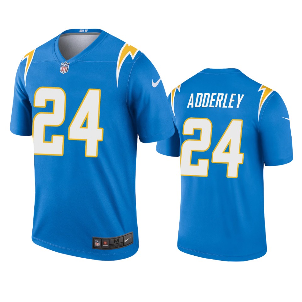 men's chargers nasir adderley powder blue 2020 legend jersey