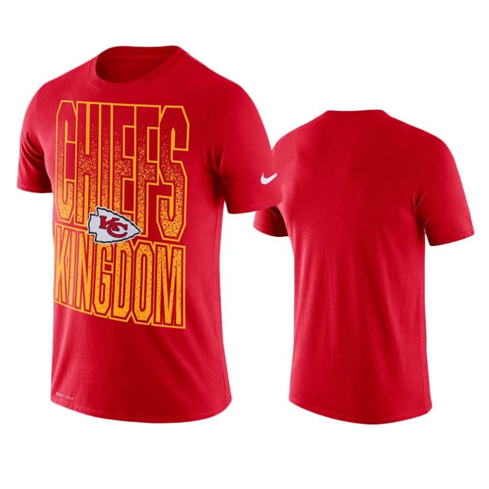 men's chiefs red local verbiage performance t shirt
