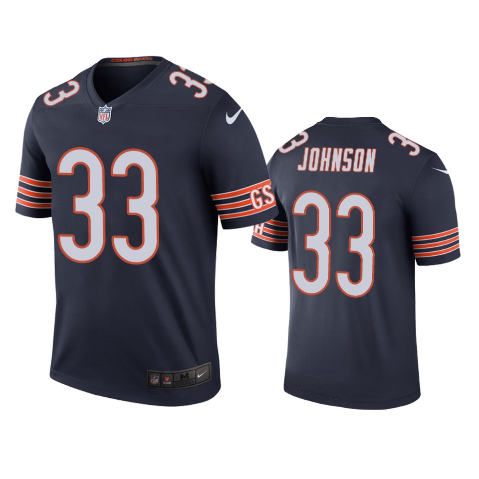 men's color rush legend bears jaylon johnson navy jersey