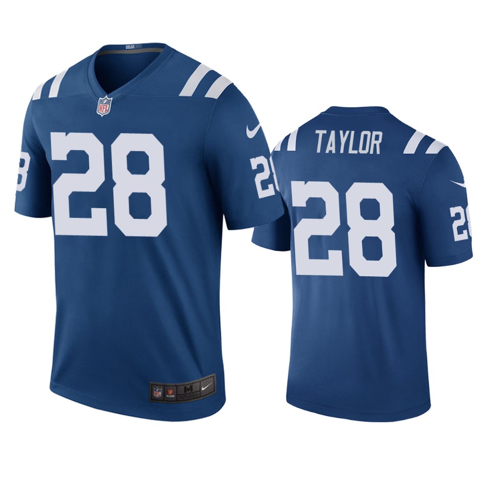 men's color rush legend colts jonathan taylor royal jersey