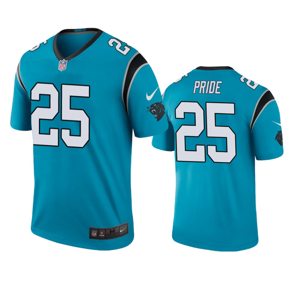 men's color rush legend panthers troy pride blue jersey