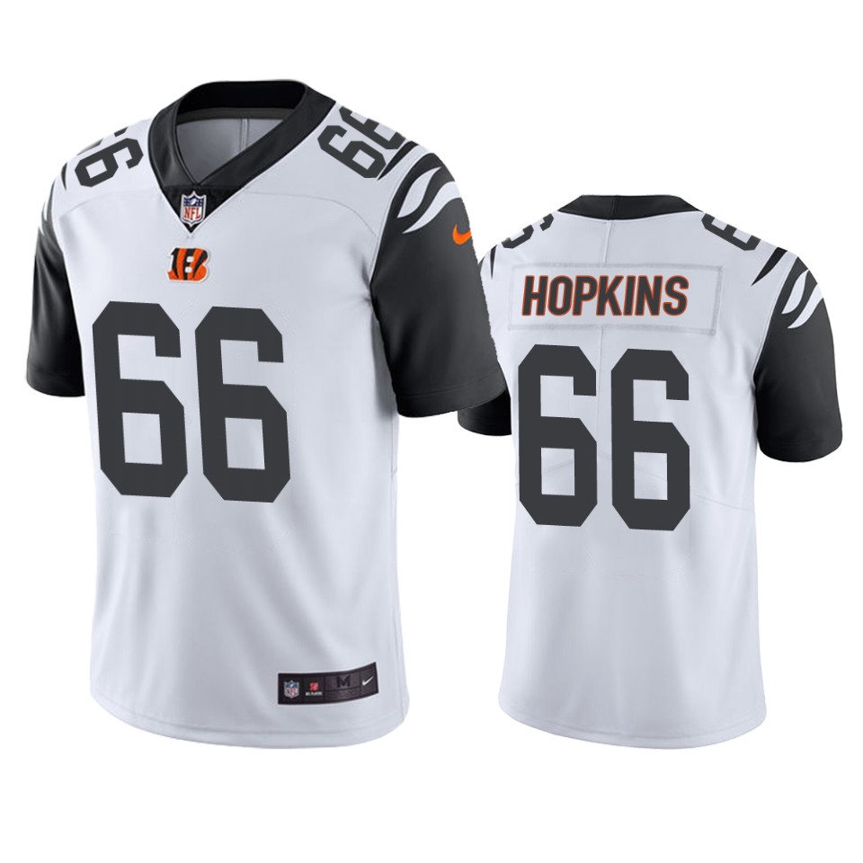 men's color rush limited trey hopkins bengals white jersey
