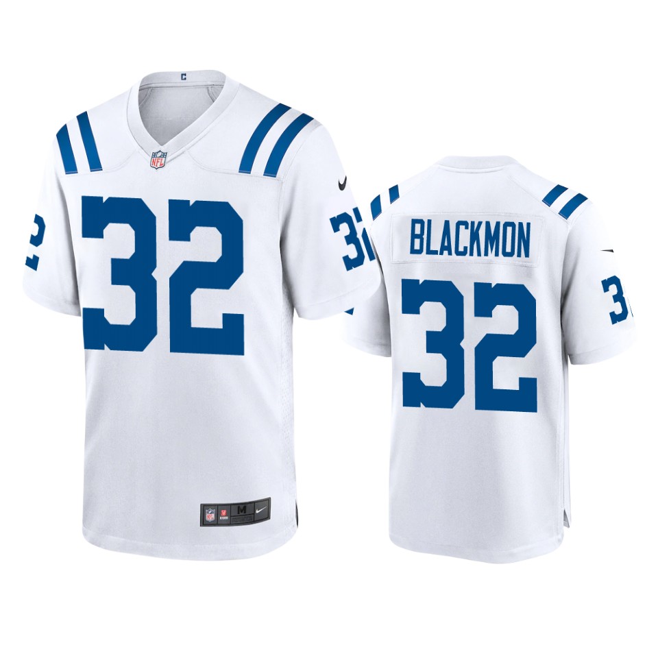 men's colts julian blackmon white game jersey