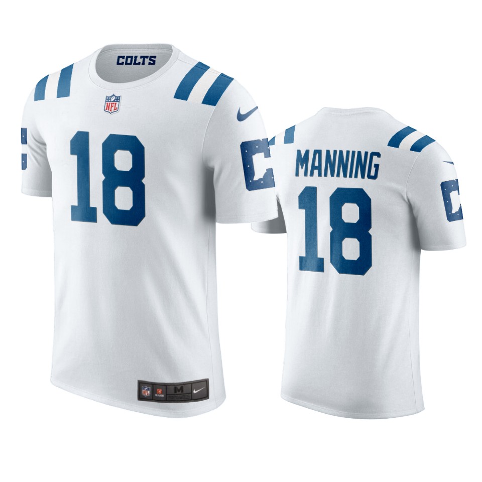 men's colts peyton manning nikewhite t shirt