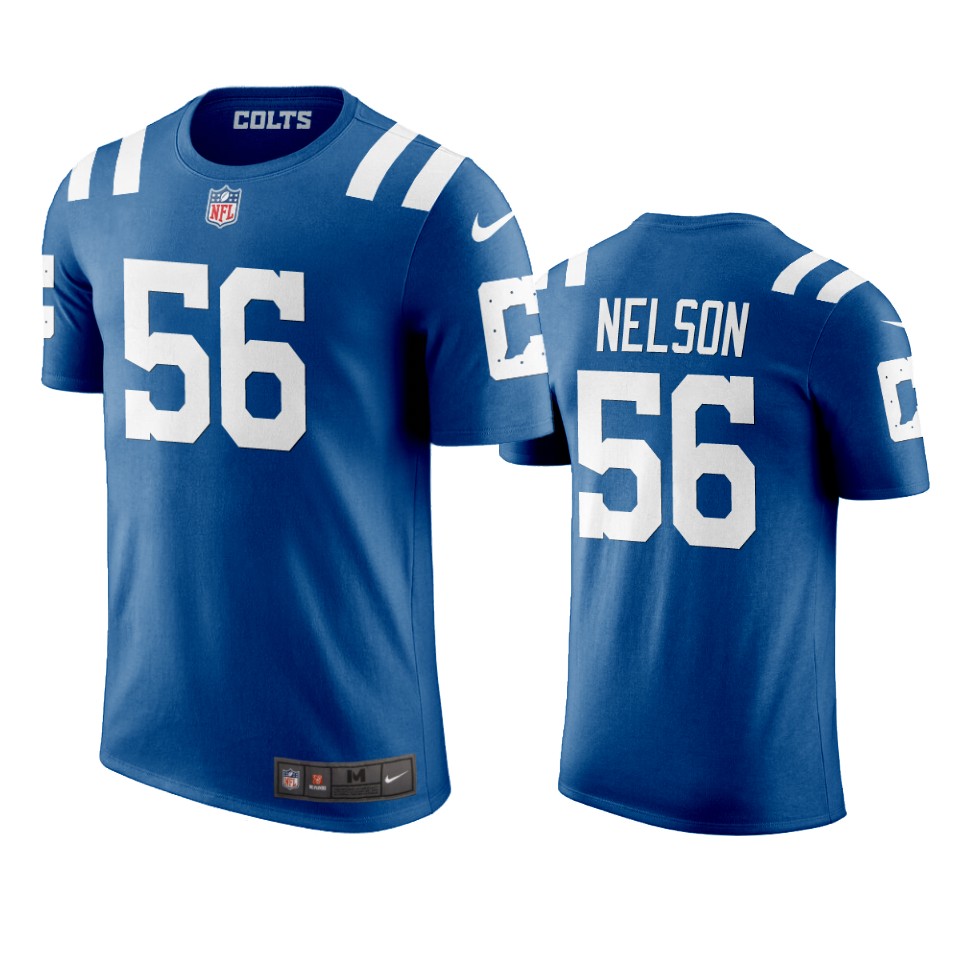men's colts quenton nelson nikeroyal t shirt