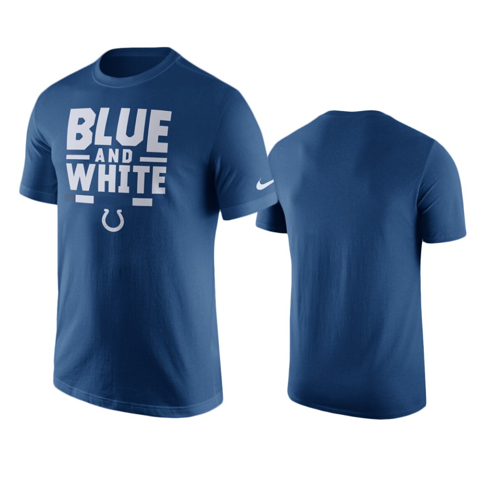 men's colts royal local verbiage t shirt