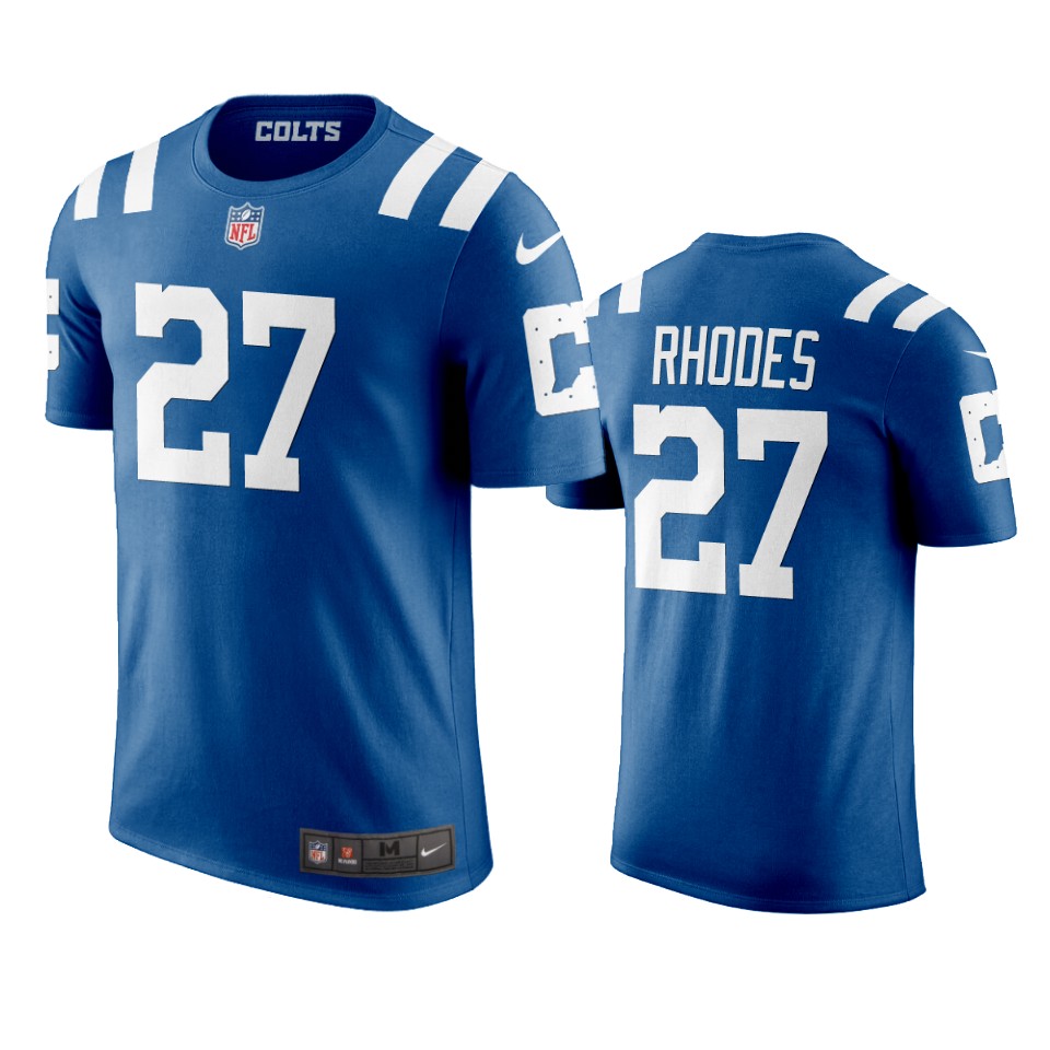 men's colts xavier rhodes nikeroyal t shirt
