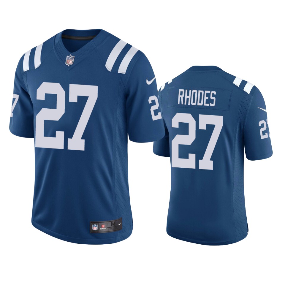 men's colts xavier rhodes royal vapor jersey