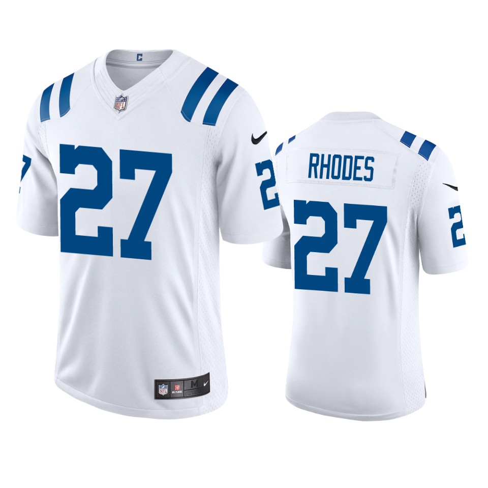 men's colts xavier rhodes white 2020 vapor limited jersey