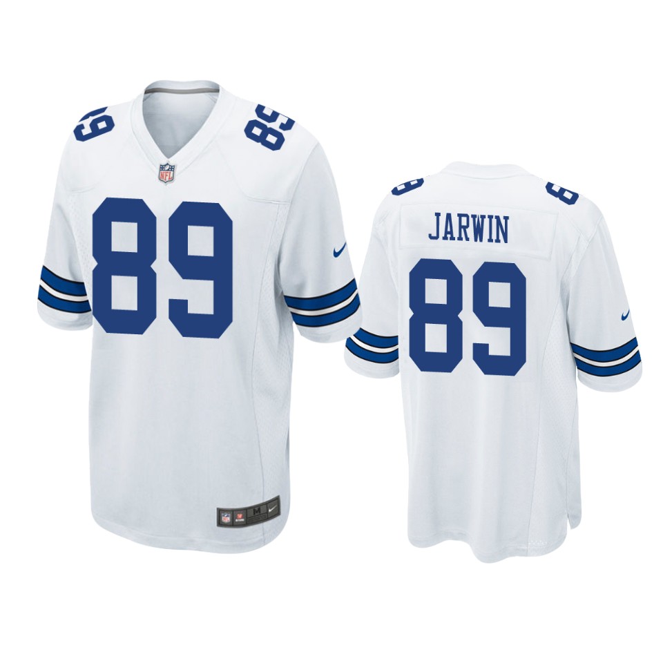 men's cowboys blake jarwin white game jersey