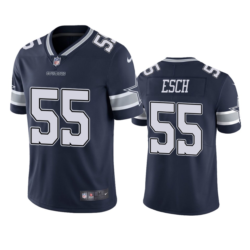 men's cowboys leighton vander esch navy vapor untouchable limited jersey