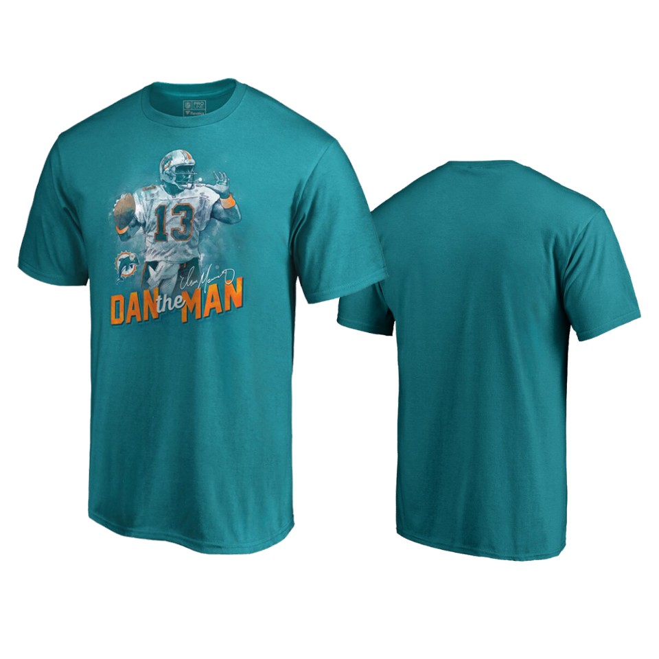 men's dan marino aqua illustration t shirt