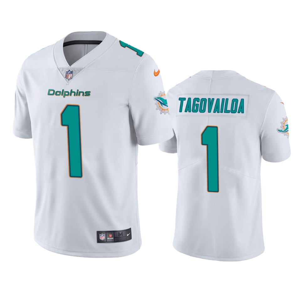 men's dolphins tua tagovailoa white vapor limited jersey
