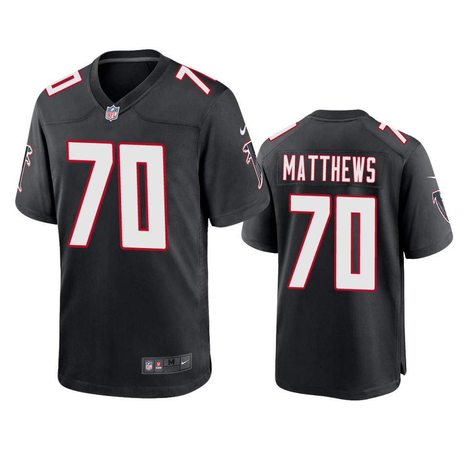 men's-falcons-jake-matthews-black-2020-throwback-game-jersey