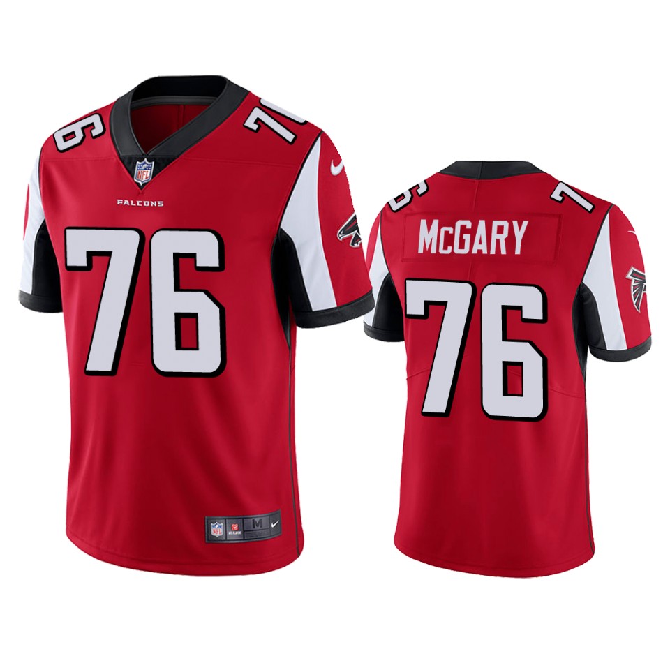 men's-falcons-kaleb-mcgary-red-vapor-limited-jersey