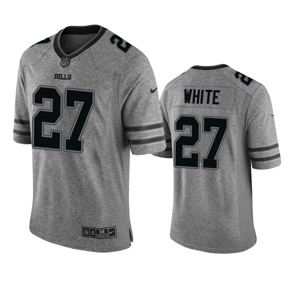men's gray tre'davious white jersey