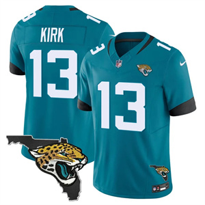 men's jacksonville jaguars florida patch vapor jersey - all stitched christian kirk13_副本