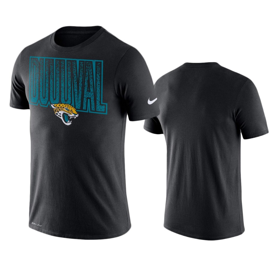 men's jaguars black local verbiage performance t shirt