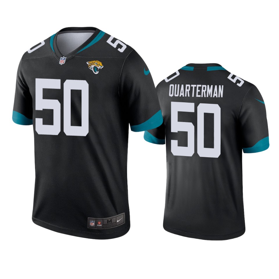 men's jaguars shaquille quarterman black legend jersey