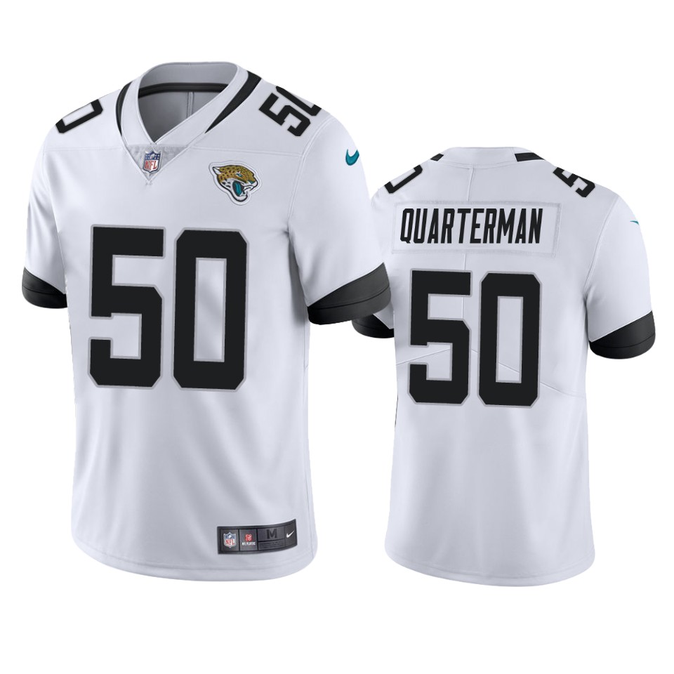men's jaguars shaquille quarterman white vapor untouchable limited jersey