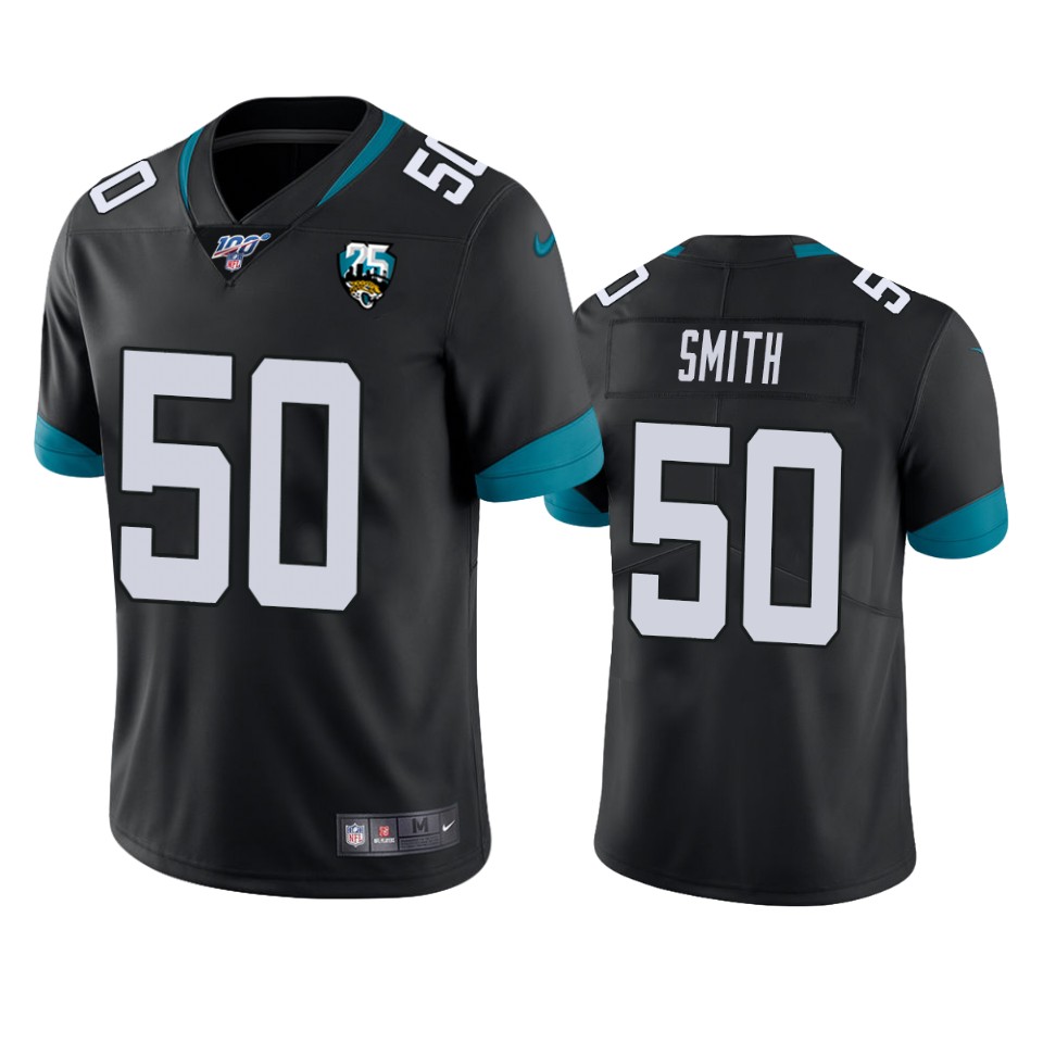 men's jaguars telvin smith black 25th anniversary vapor limited jersey